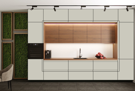 AGT TRENDY Серый soft touch 729 МДФ 2800*1220*8 (матовый) 2гр