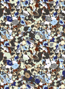 6282 Sprinkle 01 Butter/Blue