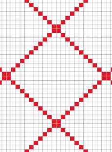6286 Tiles 01 White/Red