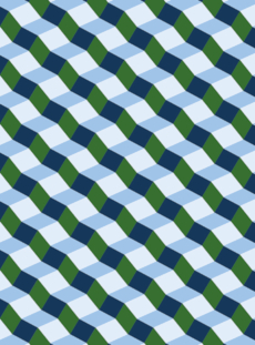 6277 Vichy 05 Sky Blue/Green